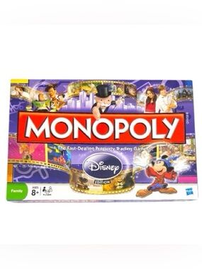 2009 Monopoly Disney Edition Complete In Box